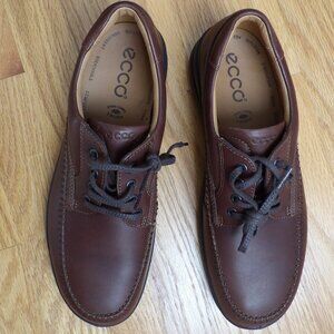 Ecco Seawalker NEW BROWN(Rust) Leather Oxford Shoes Size EU 44(US 10-10.5).…